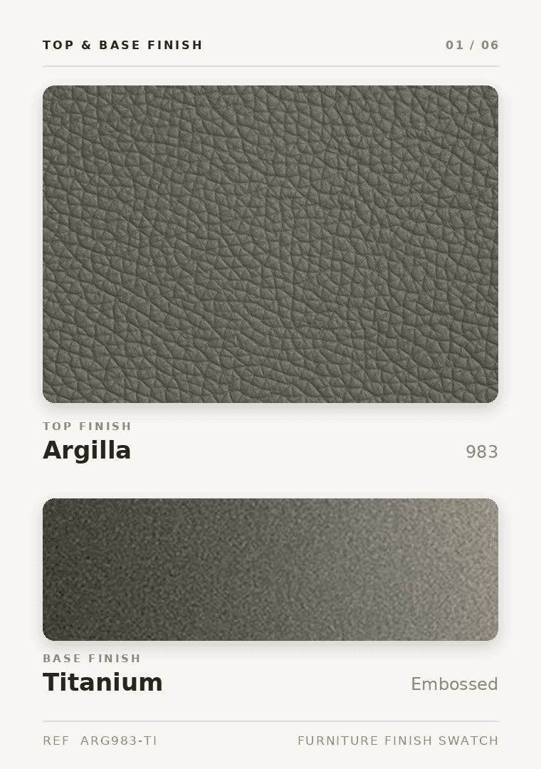 Chrishell Ml Dining Chair Argilla 983 Titanium