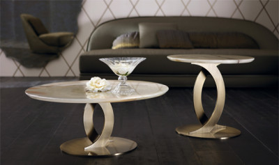 LUDMILA BEDSIDE TABLE By Opera Contemporary Modern Night