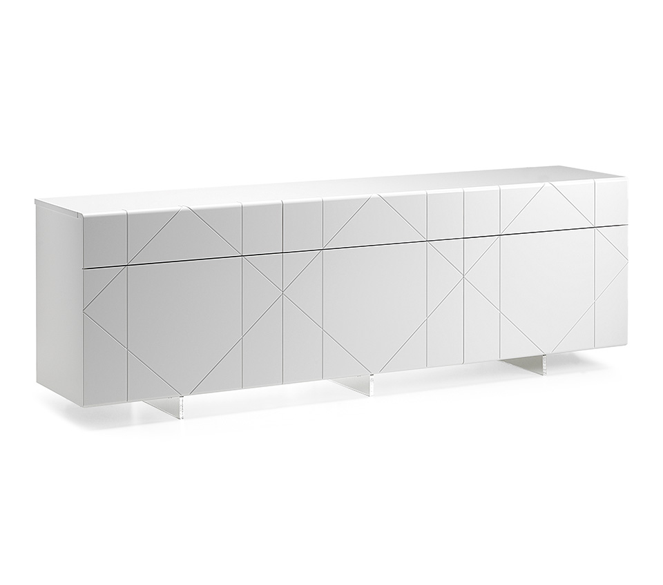 Atlante Sideboard with Four Doors By Porada Modern Sideboards Porada