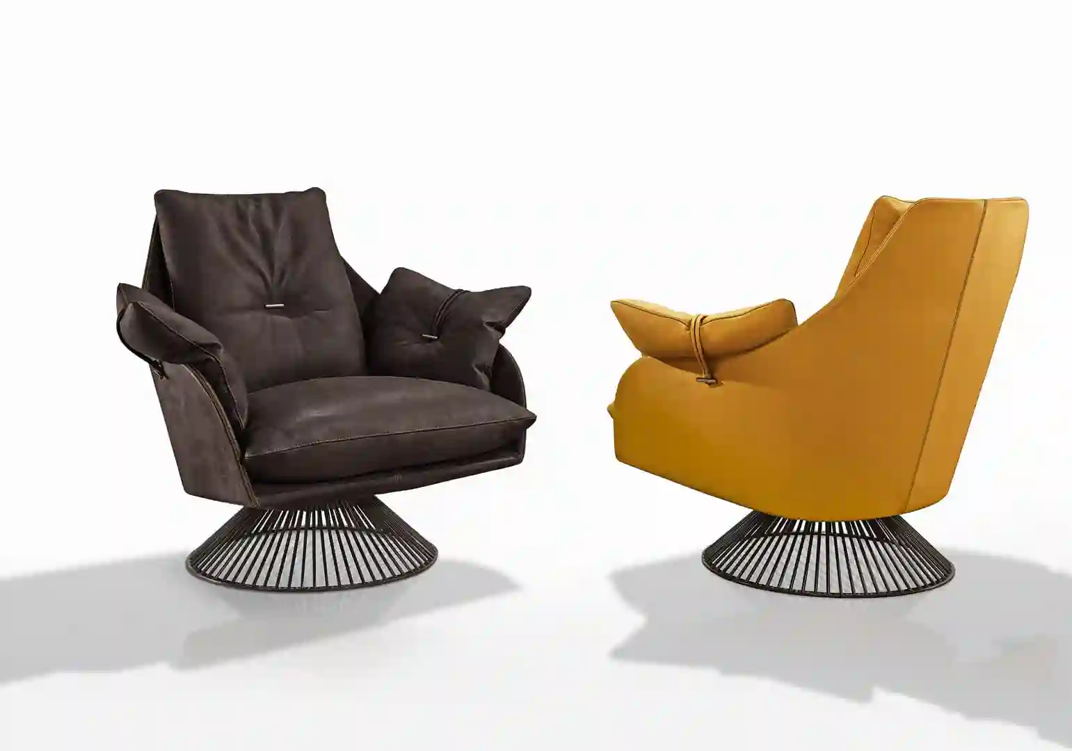 Gloss Rotating Armchair