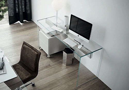 Air Glass Desk ConsoleBy Gallotti & Radice