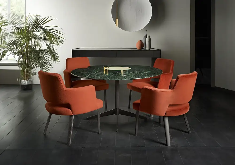 Zen Black Dining TableBy Gallotti & Radice