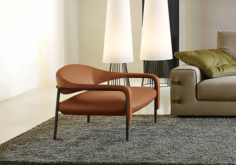 Spider Armchair by Gamma - Leather Armchair Chair - Ita