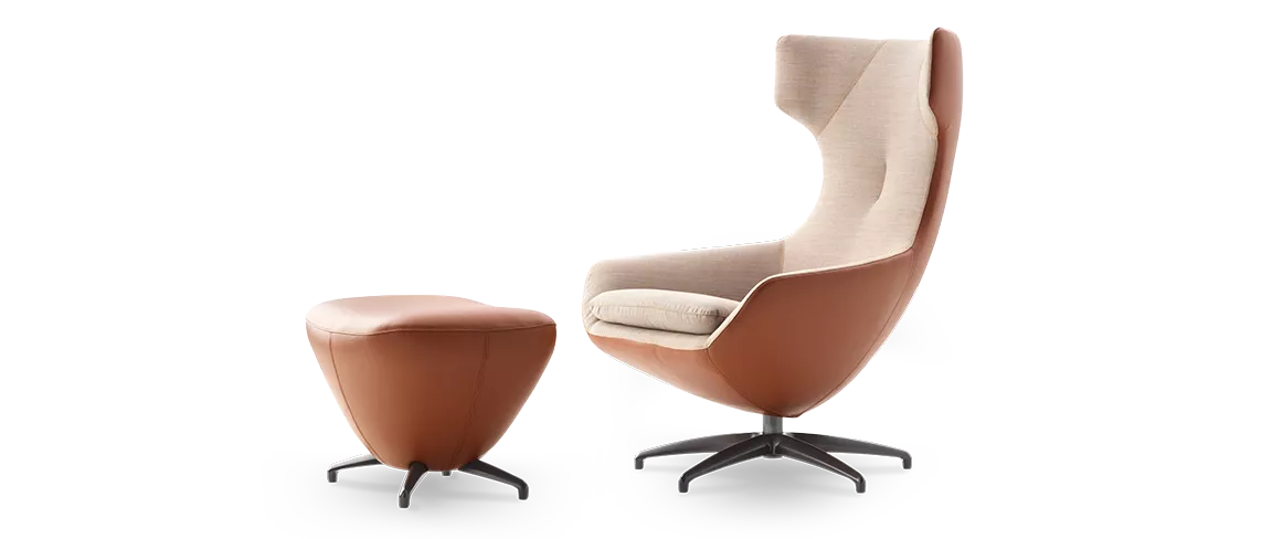 Caruzzo ArmchairBy Leolux