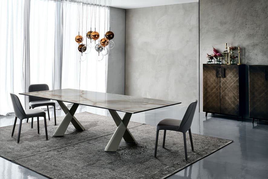 Mad Max Keramik Dining Table By Cattelan Italia - Modern Dining Tables ...